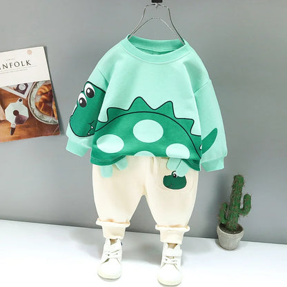 New Autumn Fashion Baby Boys Clothes Suit Children Girls T-Shirt Pants 2Pcs/Sets Toddler Casual Costume Infant Kids Tracksuits