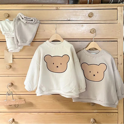 Baby Teddy Bear  Sweater Set 