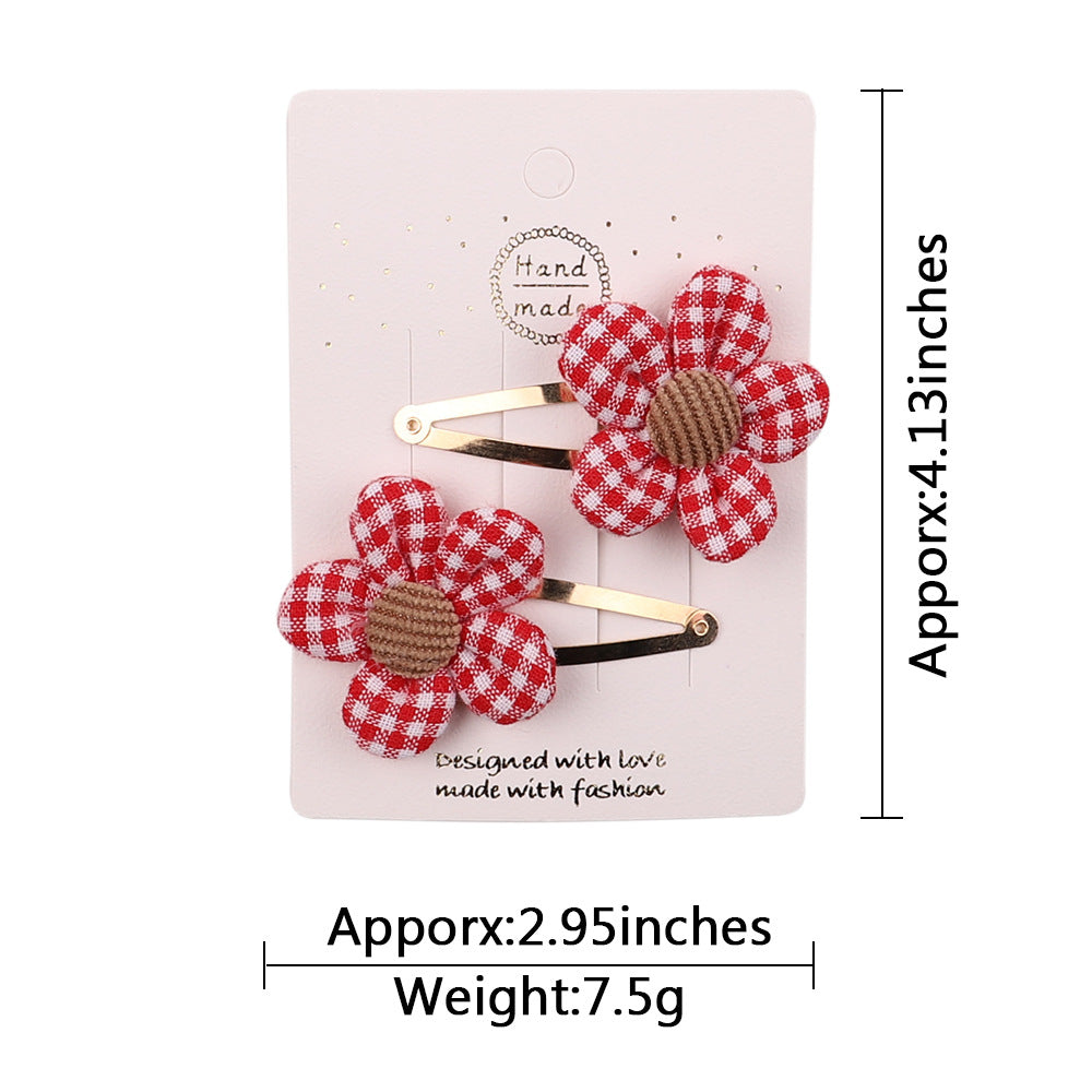 Cartoon flower hairpin