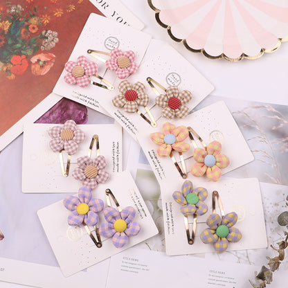 Cartoon flower hairpin