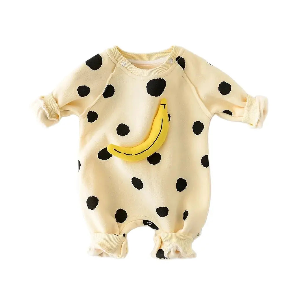 Baby Rompers Baby Girls Clothes Banana Baby Jumpsuit Infant Girl Clothing