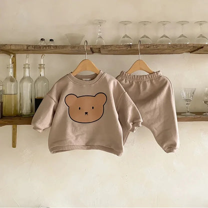 Baby Teddy Bear  Sweater Set 