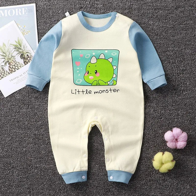 Winter Newborn Baby Pajamas Toddler Costume Baby Girl Romper Pure Cotton Cartoon Baby Onesie Baby Unisex Clothes Baby Jumpsuit